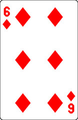 トランプ　数字札　数　シンプル