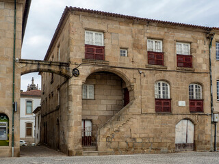 Fototapeta na wymiar Old house of Diogo Cao in Vila Real, portugal