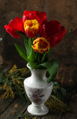 bouquet of tulips
