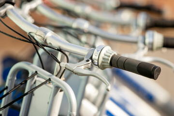 Obraz premium Fahrrad Lenker