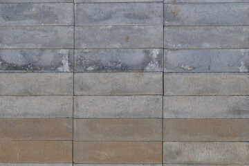 Fototapeta premium Textured Concrete Wall made from Large Blocks