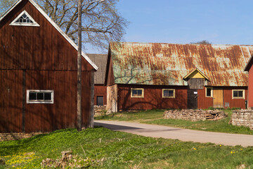 Obraz premium Farm In Sweden