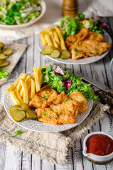 Delicious original schnitzel