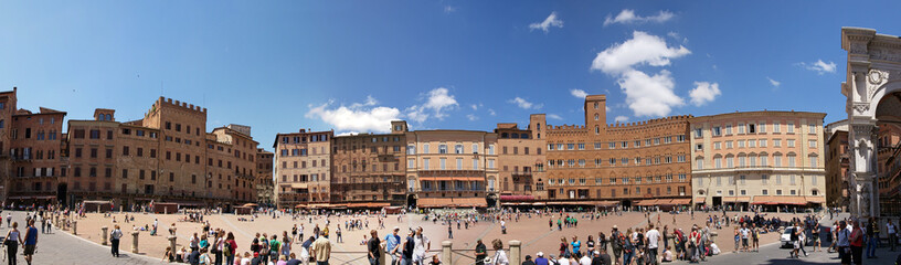 Obraz premium Piazza Del Campo