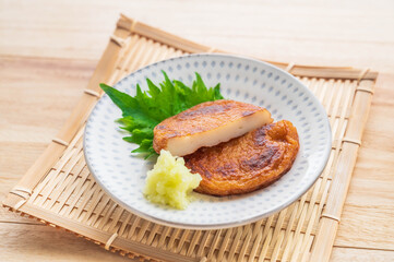 焼いた丸天
