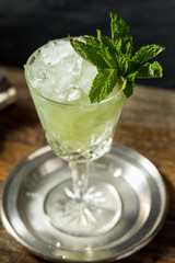 Boozy Refreshing Absinthe Frappe Cocktail