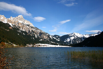 Early Winter In Tannheim Valley, Austria