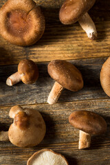 Raw Organic Shiitake Mushrooms