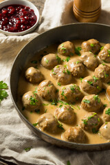 Homemade Healthy Swedish Meatballs