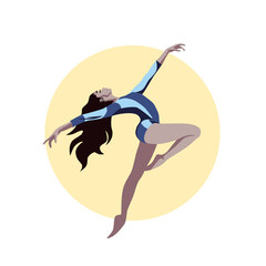 ballet dancer vector