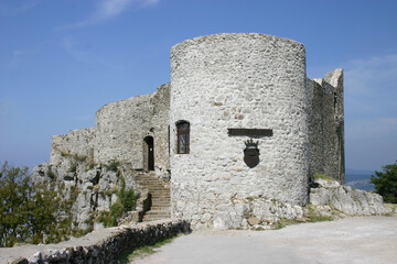 Fototapeta na wymiar Socerb Castle In Slowenia