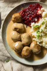 Homemade Healthy Swedish Meatballs