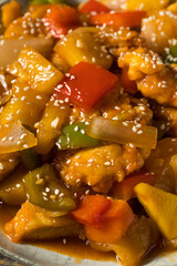 Homemade Chinese Sweet and Sour Chicken