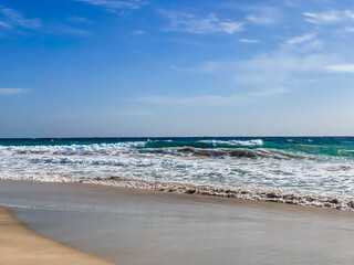 beach and sea