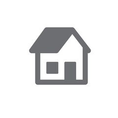 House vector icon. Home pictogram.