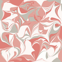 Abstract pastel color mixing seamless repeating pattern. Vector illustration