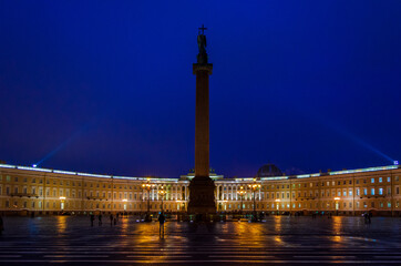Fototapeta premium Night Saint Petersburg