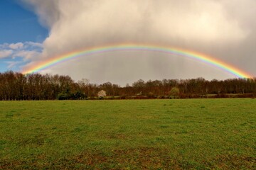 Naklejka premium Arc en ciel.