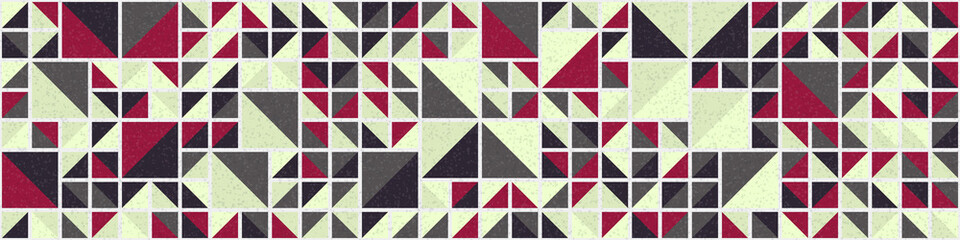 Abstract Geometric Pattern generative computational art illustration