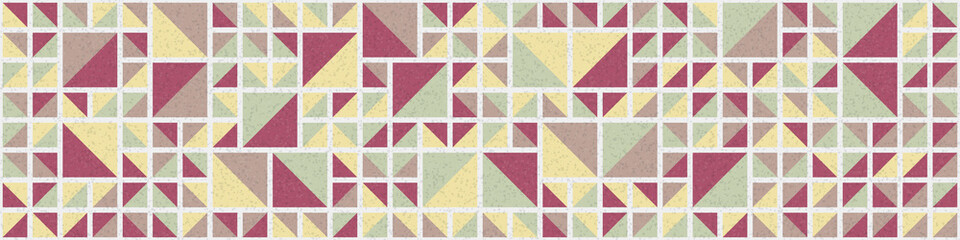 Abstract Geometric Pattern generative computational art illustration