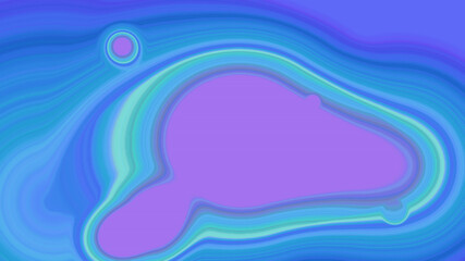 Abstract Cells Metamorphosis 3D Animation