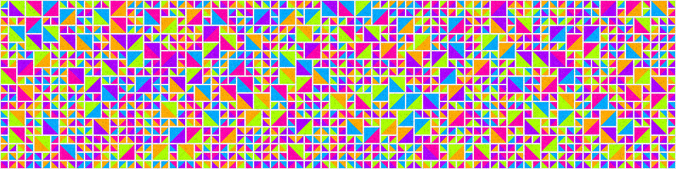 Abstract Geometric Pattern generative computational art illustration