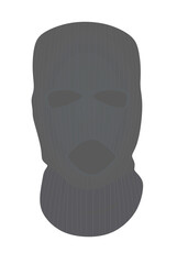 Face full cover mask. vector