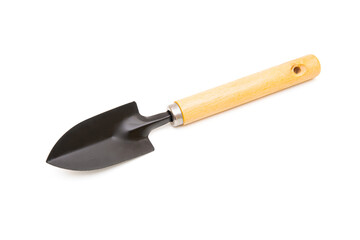 Garden hand transplanter isolated on white background