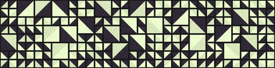 Abstract Geometric Pattern generative computational art illustration