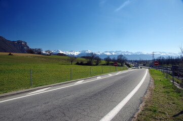 Fototapeta premium alpes du nord