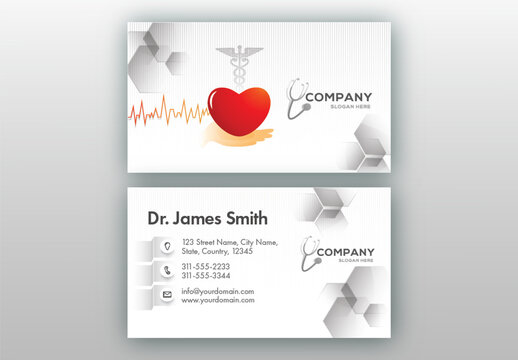 Healthcare Business Card Set