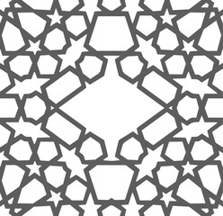 Arabic pattern ramadan mubarak muslim star pattern simple. Flower square design. Islamic pattern background. Circle pattern islamic flower vector.