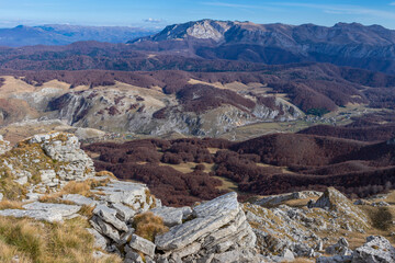 landscape in the mountains