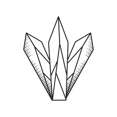 crystals astrology sketch