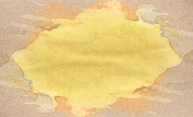 Sheet of brown paper texture background.