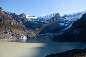 Glaciar Ventisquero Negro en Bariloche, Argentina