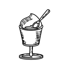 ice cream cup