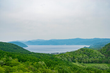 Beautiful Mount Yotei around Lake Toya