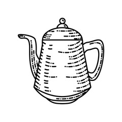 kettle coffee sketch