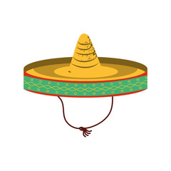 hat mexican icon