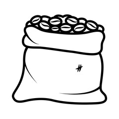 coffee beans bag