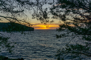 sunset on the sea  © Pablo