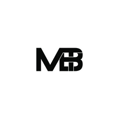 mbt letter original monogram logo design