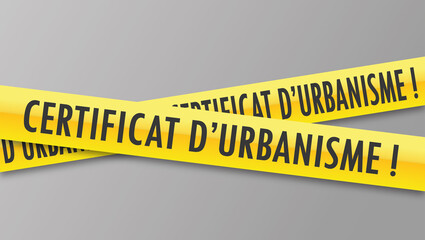 Logo certificat d'urbanisme.