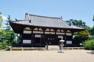 Obraz premium 海龍王寺 本堂 奈良市