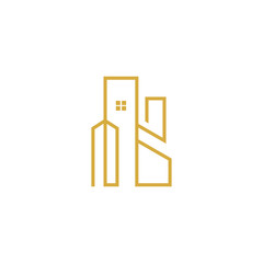 real estate logo design for home building construction