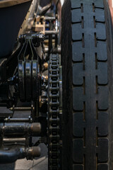 Fototapeta premium car tyre