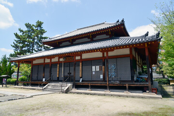 Fototapeta premium 西大寺 四王堂 奈良市