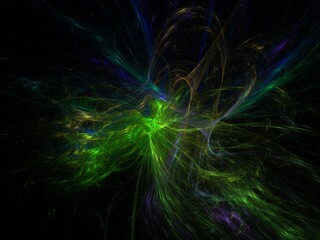 Imaginatory fractal background Image