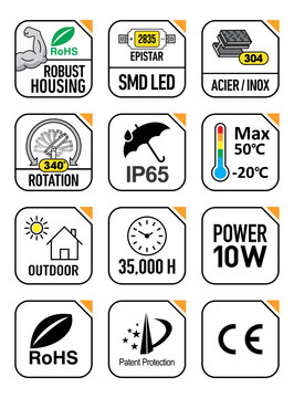 Stamp Set for Packaging